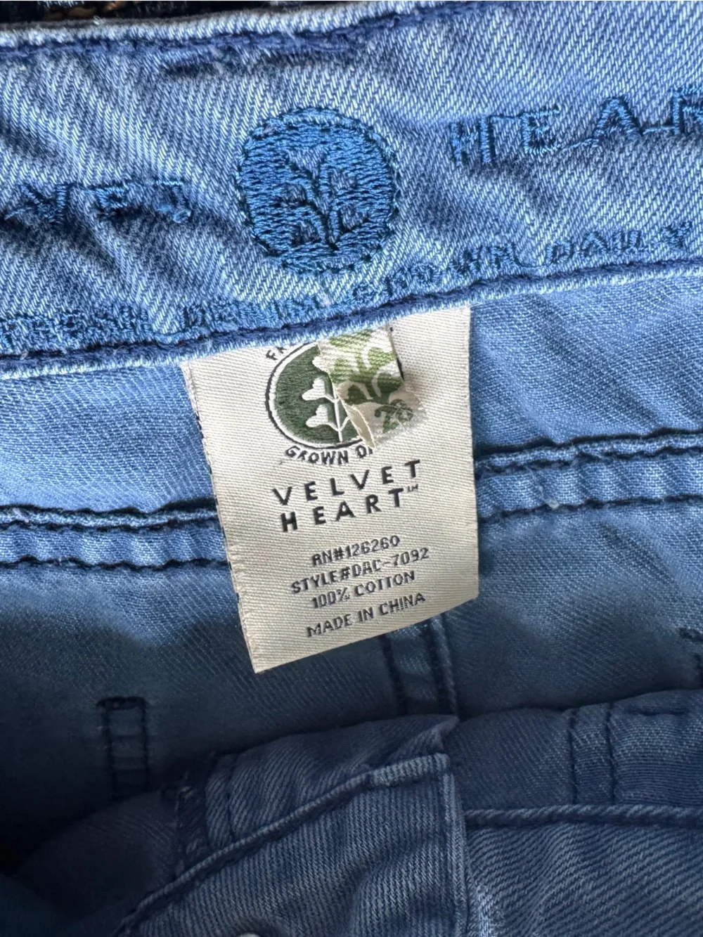 Light Blue Denim Cutoff Shorts